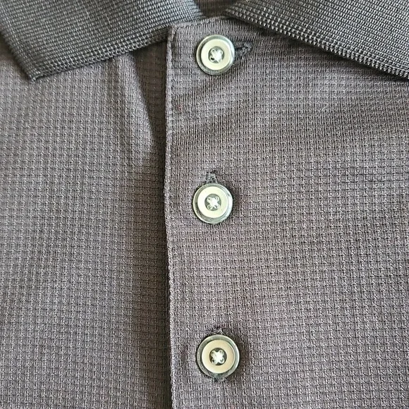 Cypress Club Tech Men's Black Polo Shirt  Medium - Picture 6 of 10